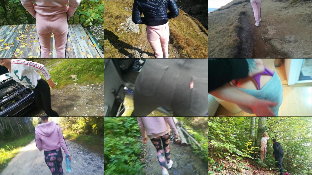 Kinkyporncpl Public Outdoor Wedgie And Flashing