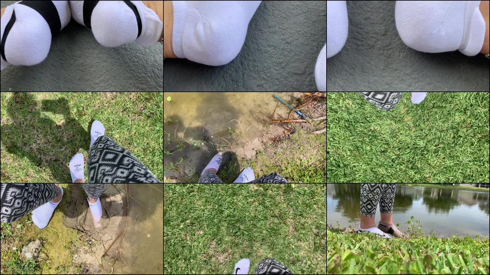 Clean and Muddy Socks