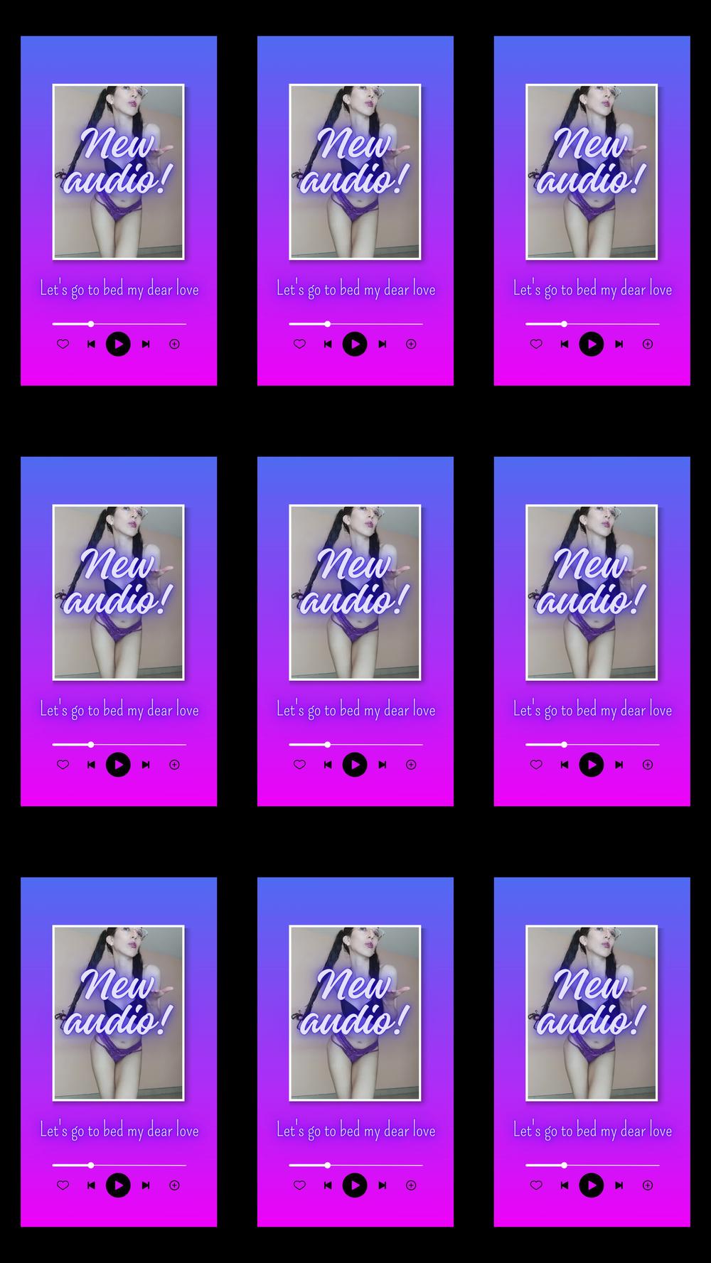 SEDUCTIVE AUDIO LET'S SPEND A NIGHT IN BED