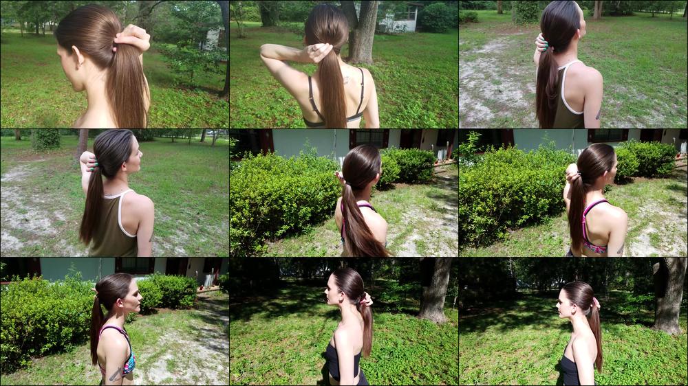 Hair Ponytail COMPILATION