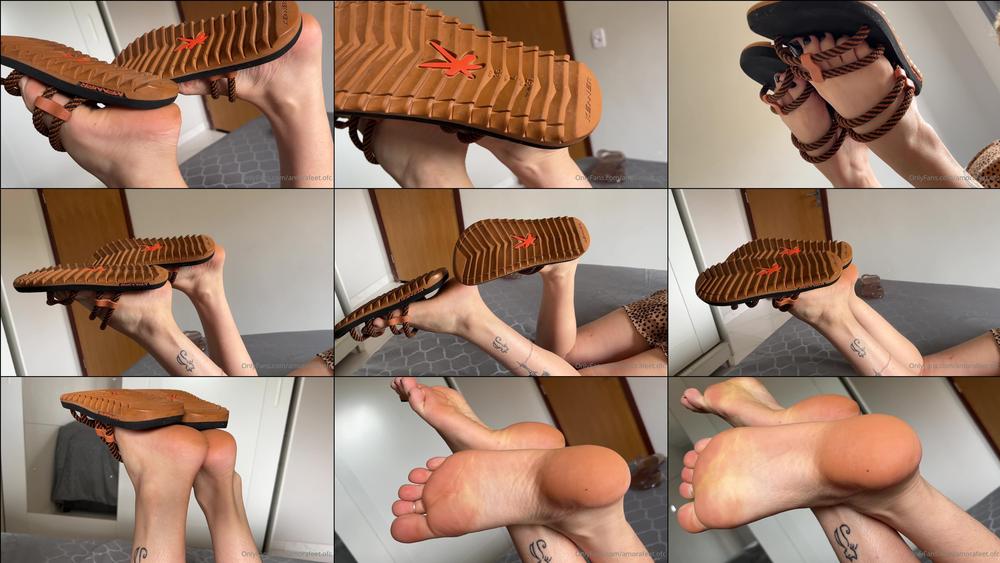 amorafeet 1.ofc 1041404127 tease you with my strap sandals to drive you crazy boy 1