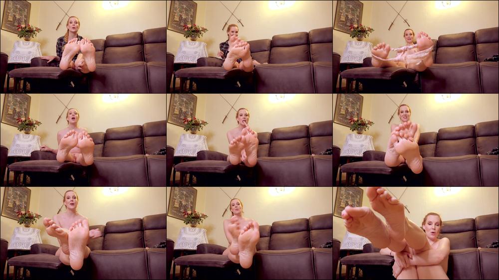 Ariel Anderssen Lustful Barefoot Joi