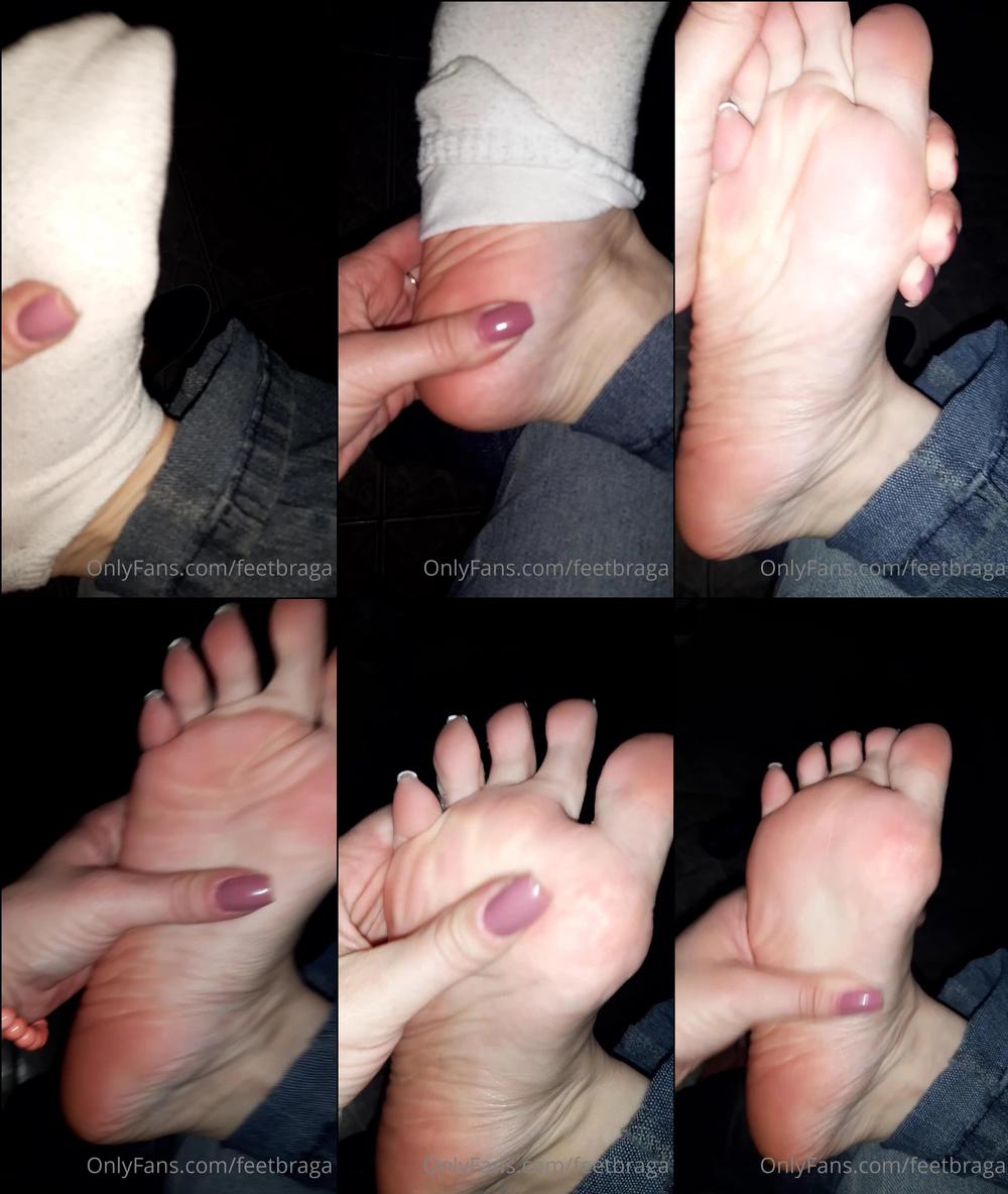 feetbraga 03 08 2020 640970921 taking off the socks after a whole day of tennis, they were very soft â¥ï¸