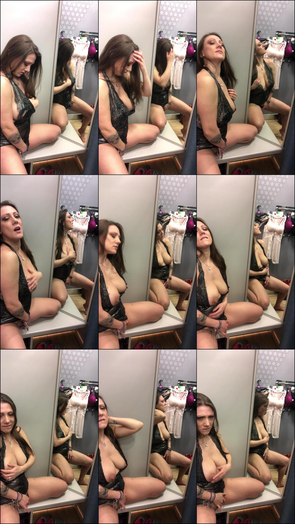 Masturbating in the Underwear Shop