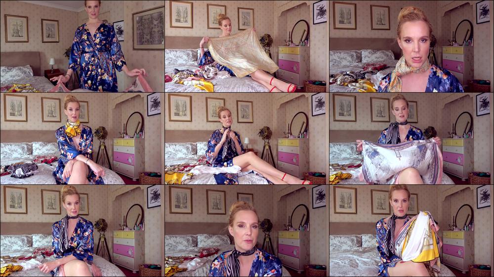 Ariel Anderssen Chastity For You Silk Scarves For Me