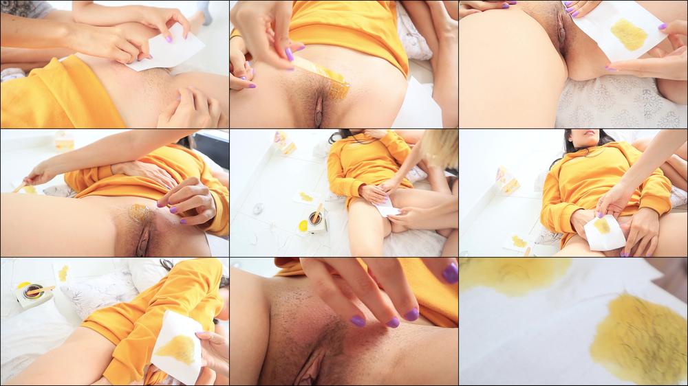 waxing and lots of screaming pain - May 12, 2021