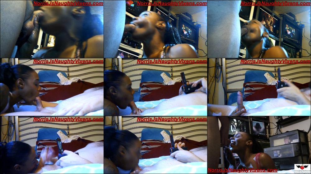 PMV Ebony maid gives great head