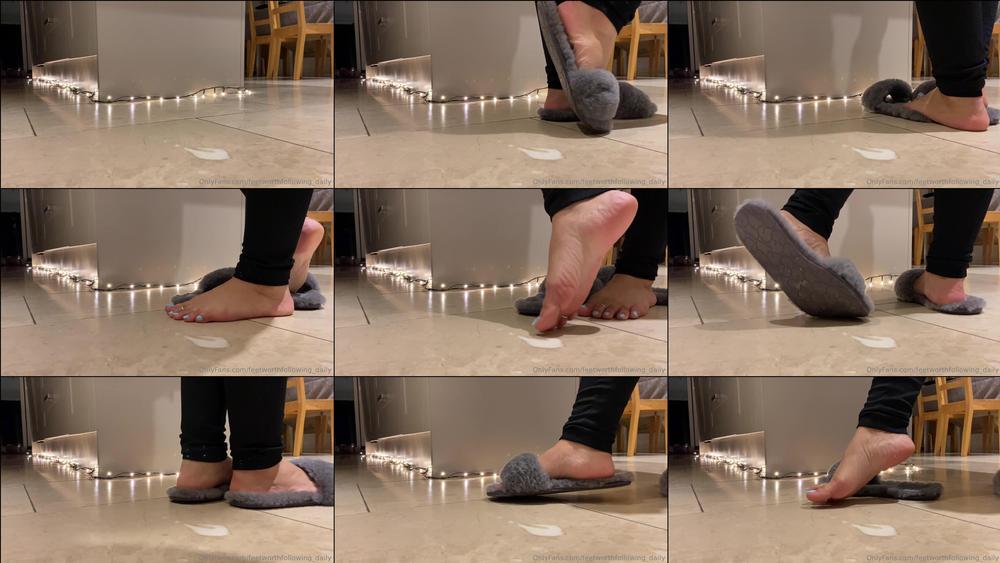 feetworthfollowing daily 474115326 2022 12 16 soft slippers foot play 