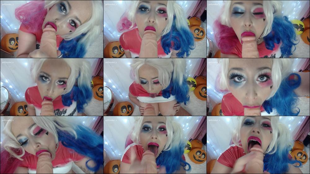 Harley Quinn Cosplay POV Blowjob - September 08, 2022