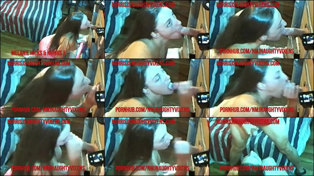 Melanie Hicks gives U gloryhole Head