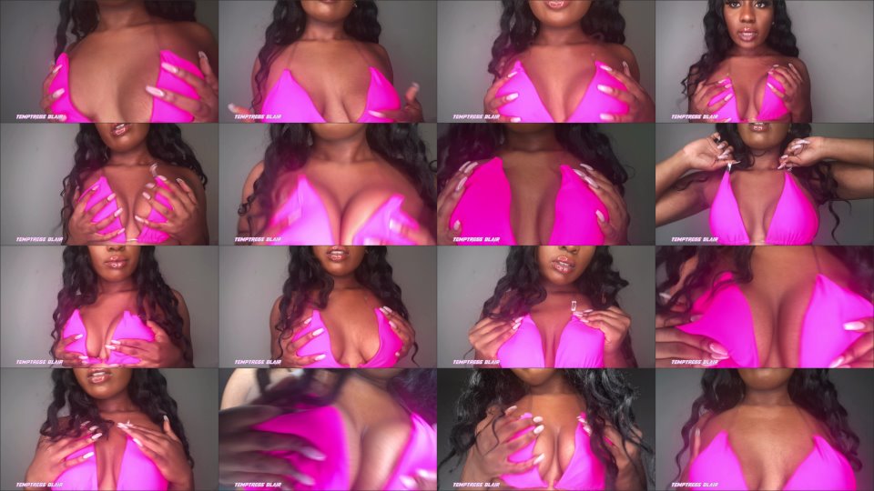 Temptressblair Bratty Bikini Tit Worship Asmr