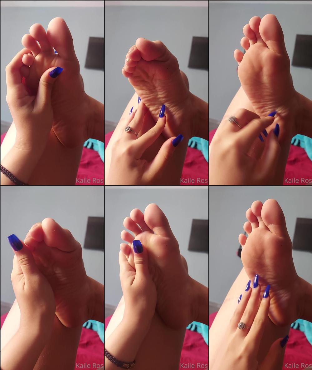 kaileros 01 01 2022 2317433555 Another video caressing my soles