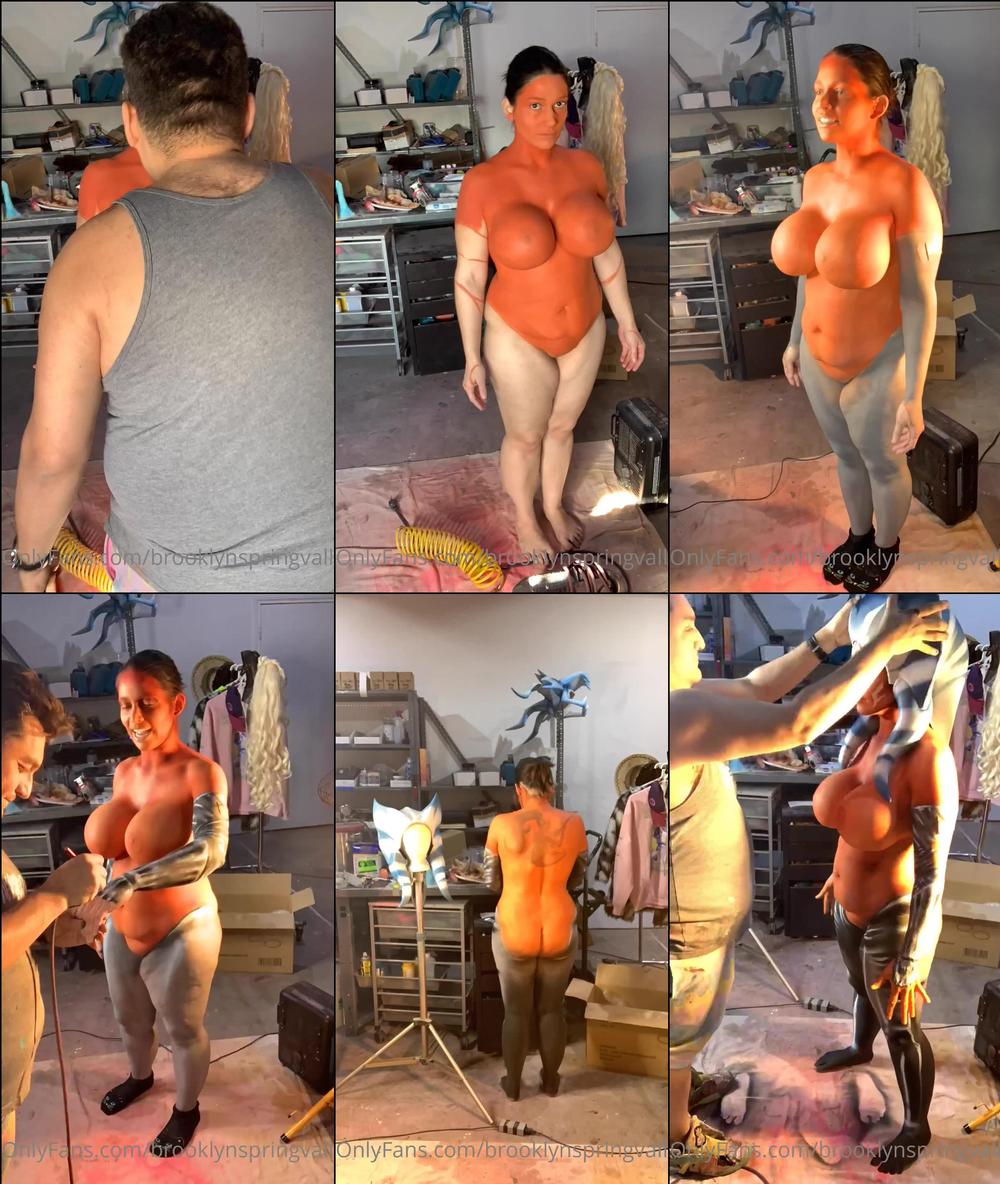 brooklynspringvalley 03 03 2021 2045794582 Hereâs a flashback to when I was getting my big jugs (among other things) painted for my