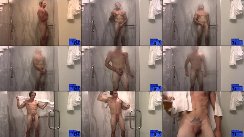 Showering with Nathan - July 04, 2017