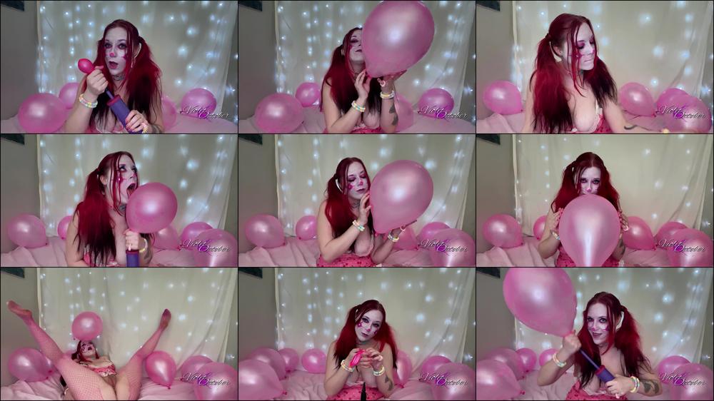 Candy The Clown Pumps Balloons