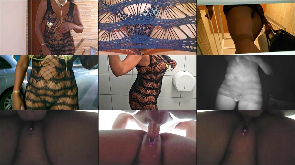 WEARING A NET DRESS AT DISCO FUCKING AFTER