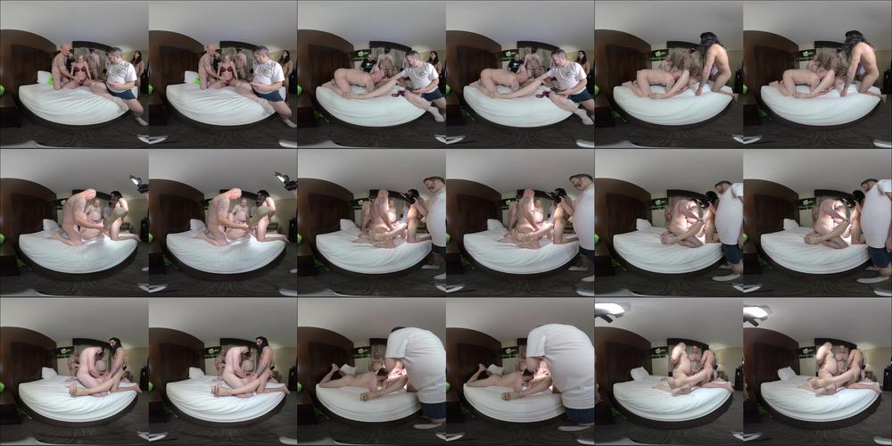 VR 3D Lana Analise Gangbang Part 1 of