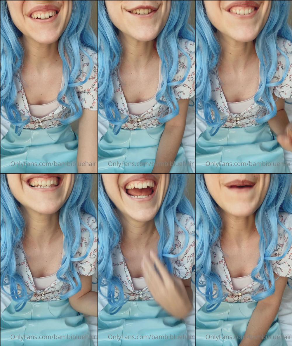 bambibluehair 07 06 2020 403901909 I hope youâre happy, healthy and horny   THE PERFECT TRIFECTA    Awww yeah   How do we f