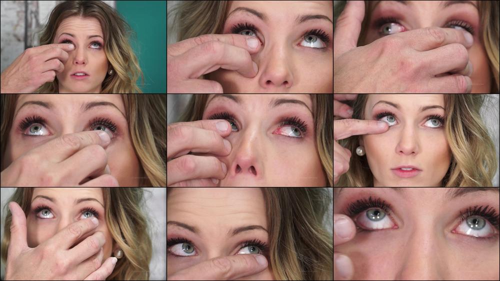 Amber's Eyes Are Touched