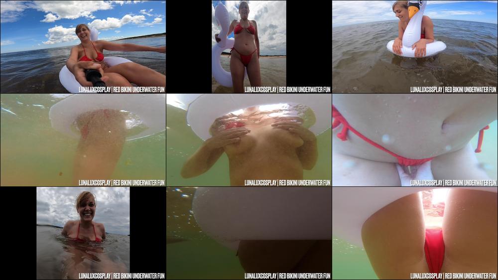 Underwater Tits and Ass at the Beach
