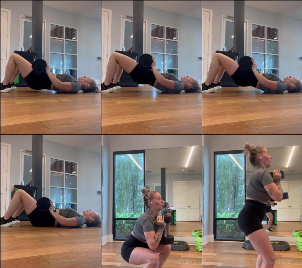 kikulala 05 07 2022 2511772633 Something a little different today. Hereâs some video of me working out  Iâve had requ