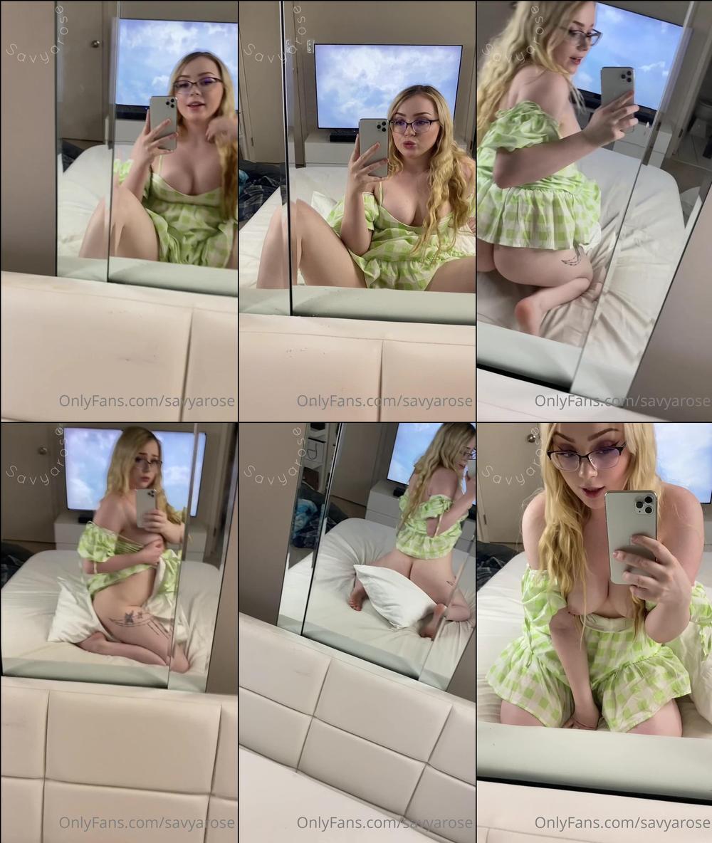 savyarose 27 10 2021 2004294551 here s a special reward for subscribing baby my 2 naughtiest creampie videos for the