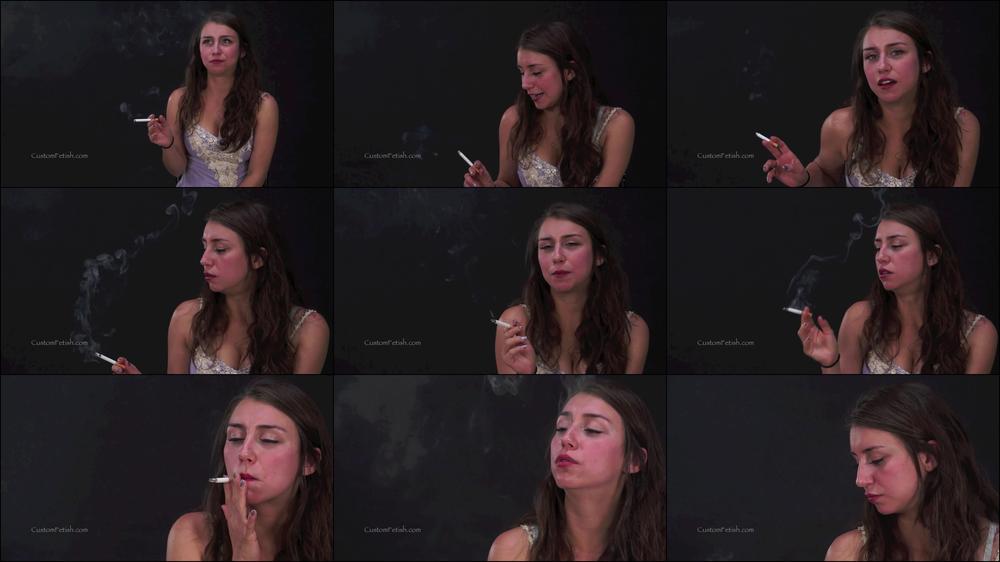 Ava Smokes a Newport