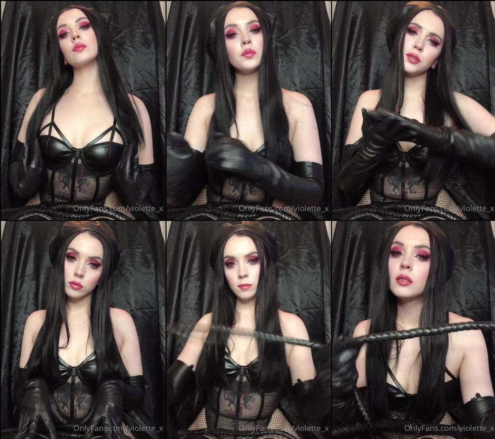 violette_x 03 03 2022 2381396561 Leather MÃ¶mmy doesnât play gamesâ¦ 
