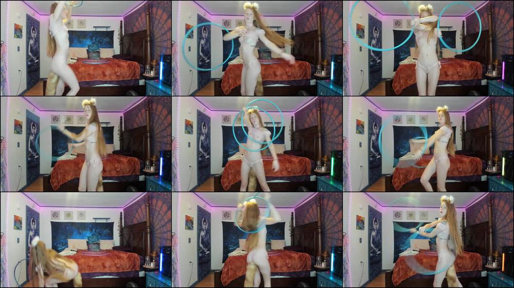 Foxy Hula Hoop Dancing