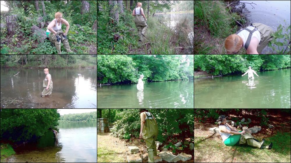 Galas Testing Chest Waders Underwater hd - Apr 13, 2019