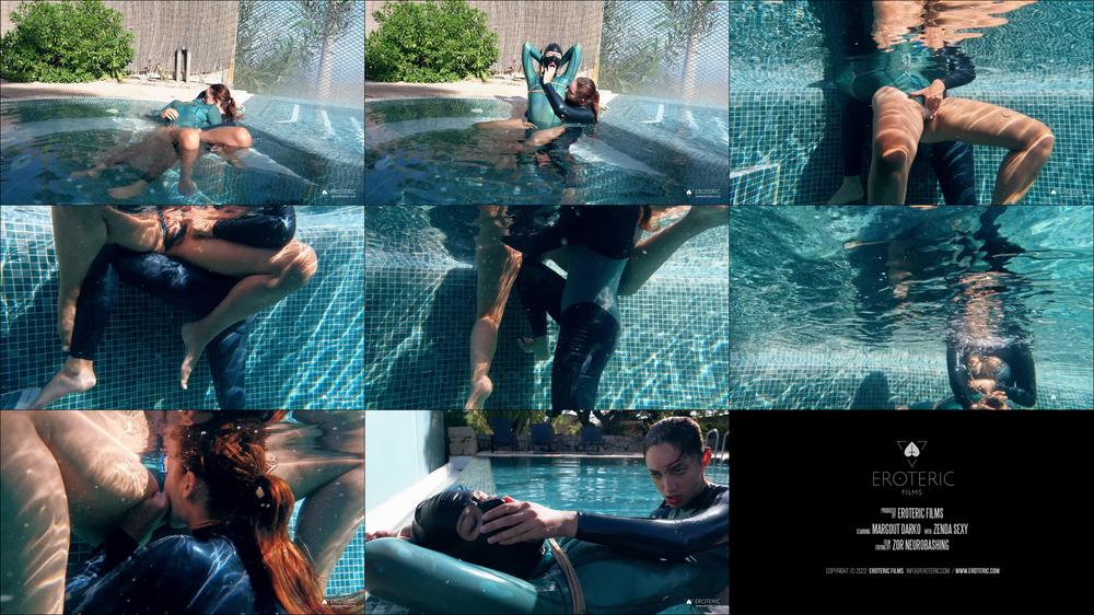 Margout Darko Underwater Latex Struggle Bondage