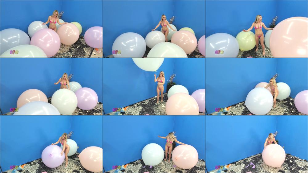 Bunny's 36in Pastel Balloon Popping Cam2