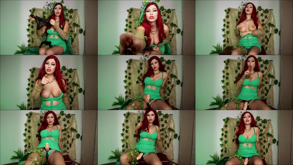 Poison Ivy's Dominant Sissy Training and CEI 4K