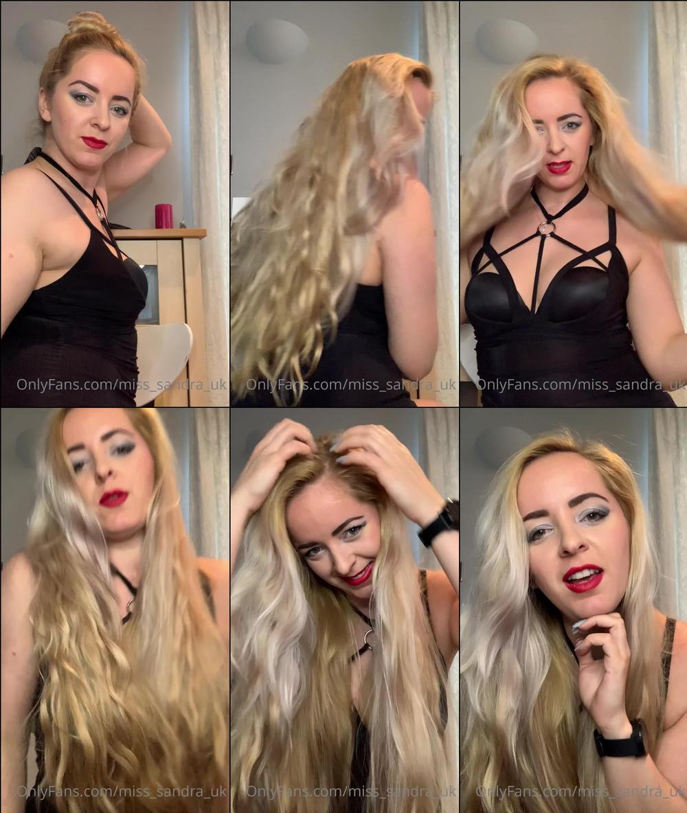 mistress_sandra 22914476 2020 05 10 Showing off my luscious blonde hair!