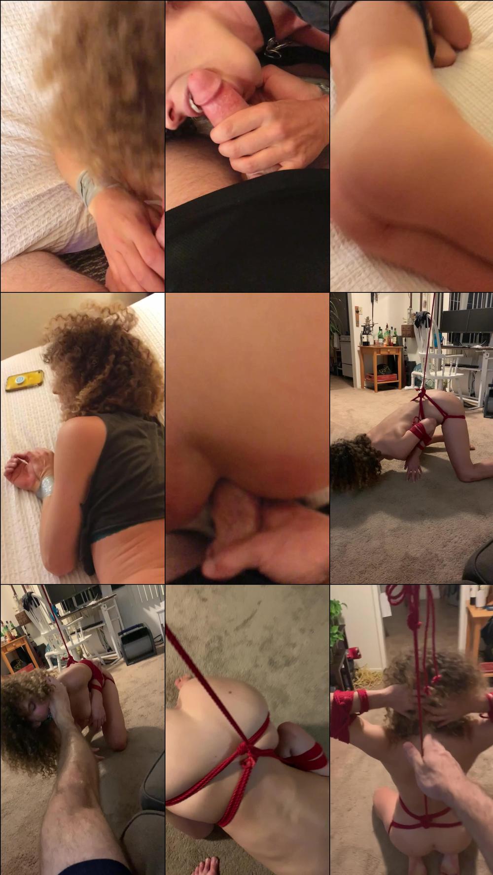 Compilation Bondage/ blowjob/ anal - February 11, 2021
