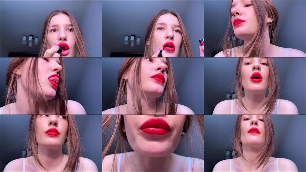 Face Fetish Lips And Tongue Close Up