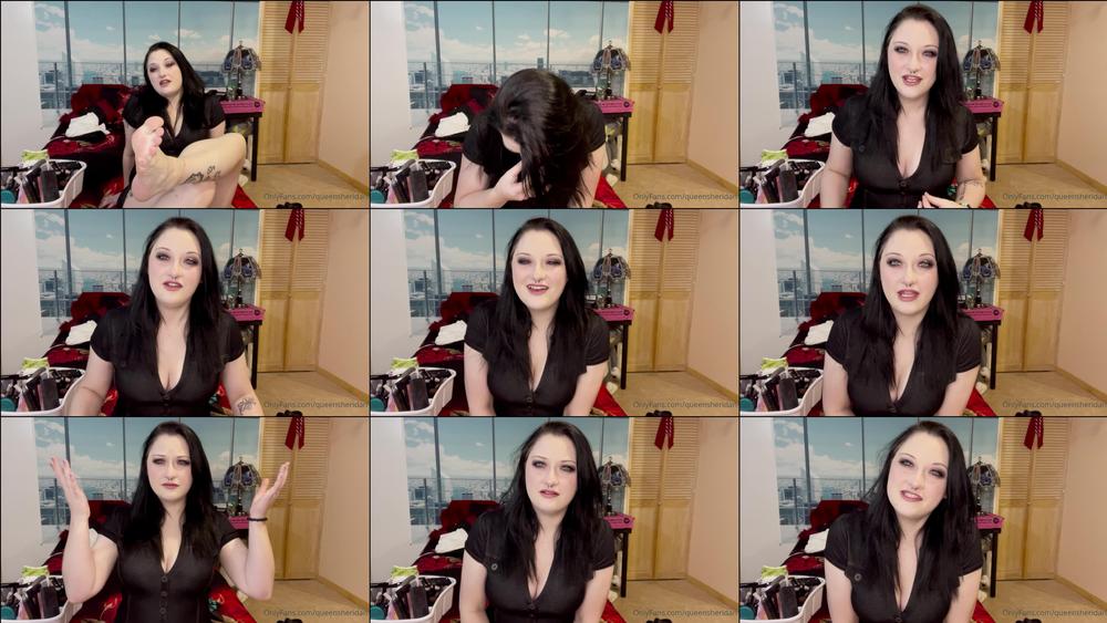 queensheridan 09 01 2022 2325061936 new video no title yet scenario is my foot cuck hears i broke up with my alpha bf and