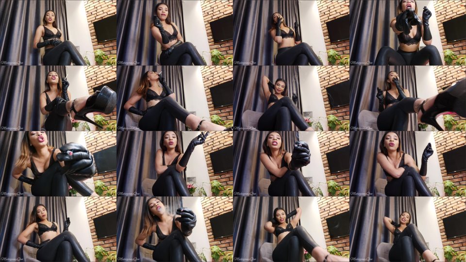 Mahoganyqen Ebon Goddess Smoking Ashtray Pov