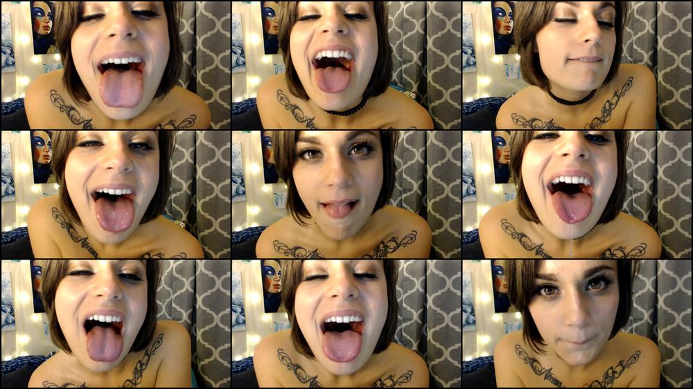 Tongue Fetish Tease