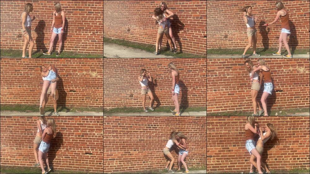 Cheerleader Pantsing & Wedgie Brawl - May 12, 2021
