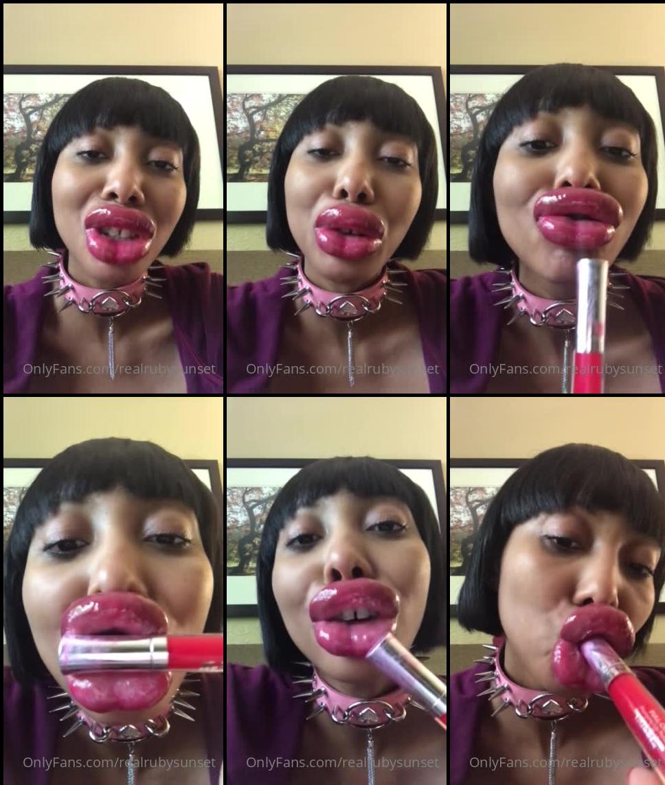 realrubysunset 01 08 2021 2180226478 happy sunday love the start of a new week lip expansion tit expansion the journey to t