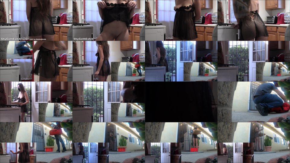 Shy Goth Pizzadare 19 Baby Doll Lingerie