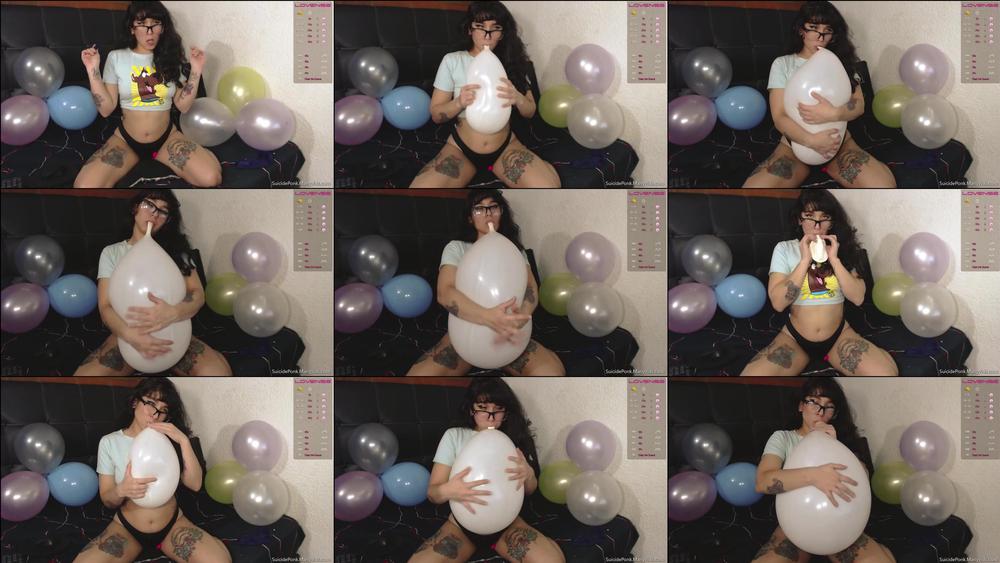 I SQUEEZE WHILE BLOWING THEM TO POP - April 21, 2023