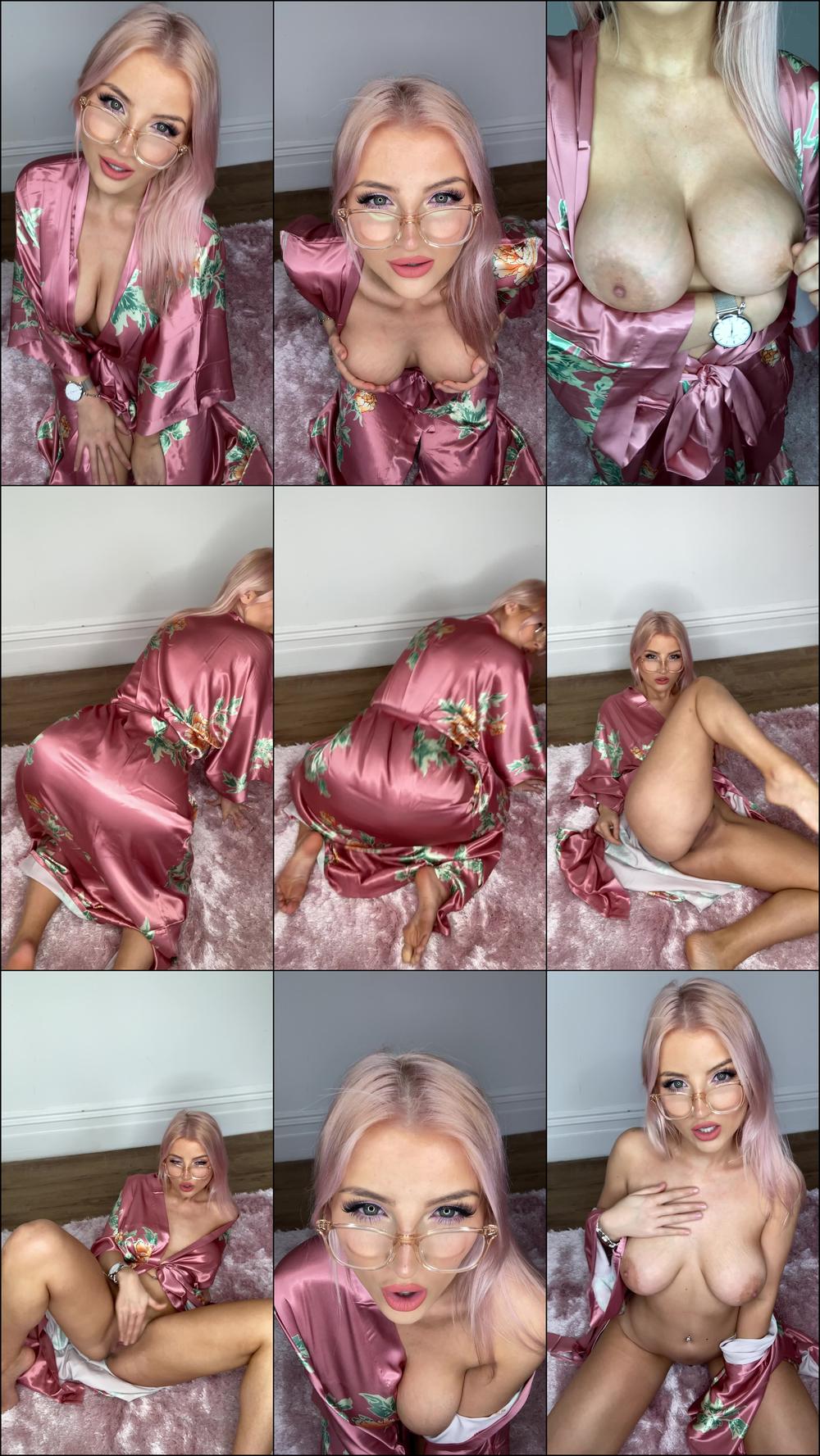 Goddess body worship in silk