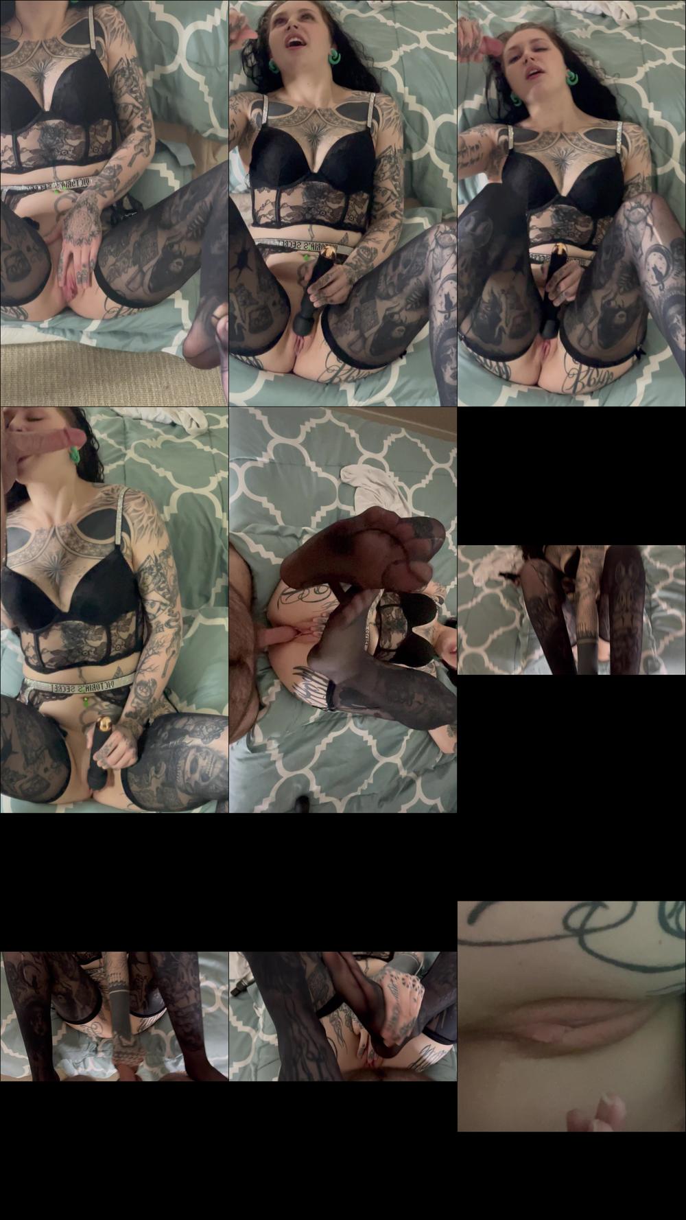 Feet in Nylons, Watch Me Suck Cock