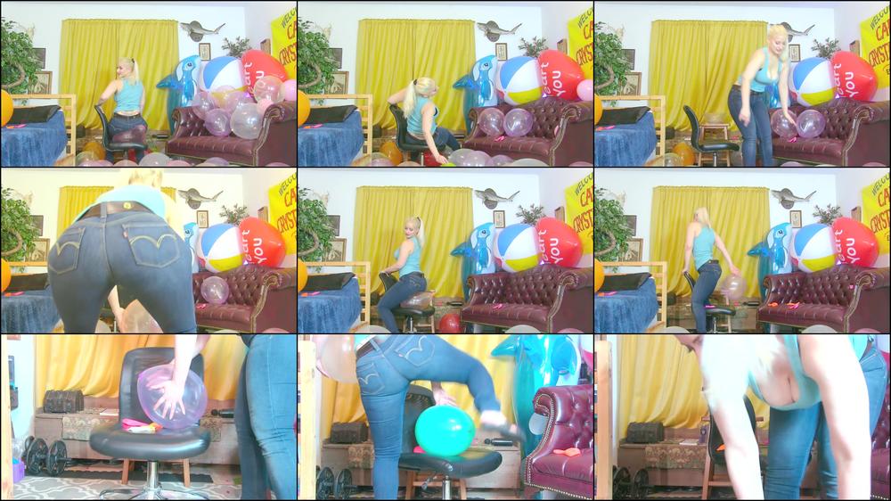 50 Balloons Popped Under My Ass hd - Jun 13, 2021