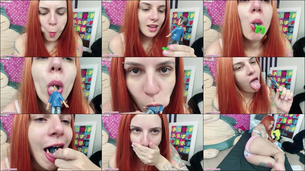 Gagging And Drooling On My Cousin Vore