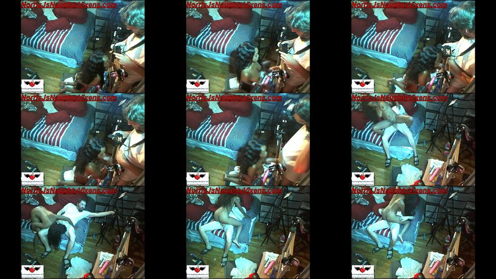 spycam behind the scenes of Amber Cream