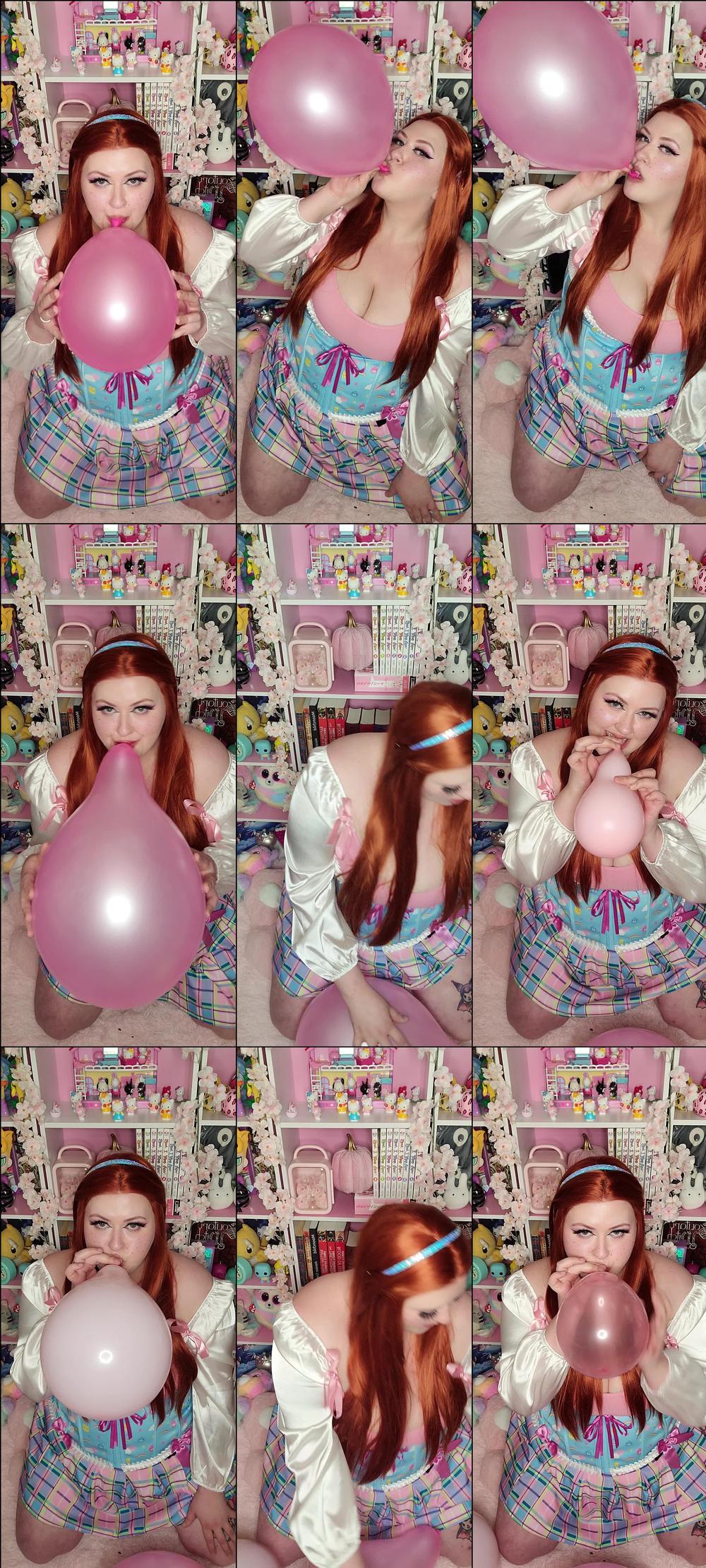 Ginger BBW blows Pink Loons - March 13, 2022