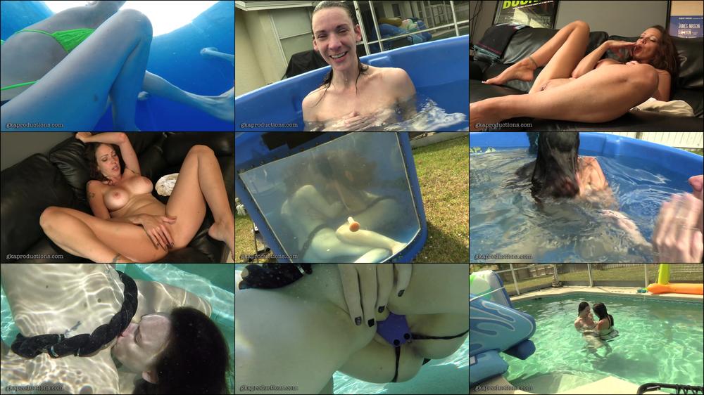Alora & Slyyy Underwater Lesbian FunFULL